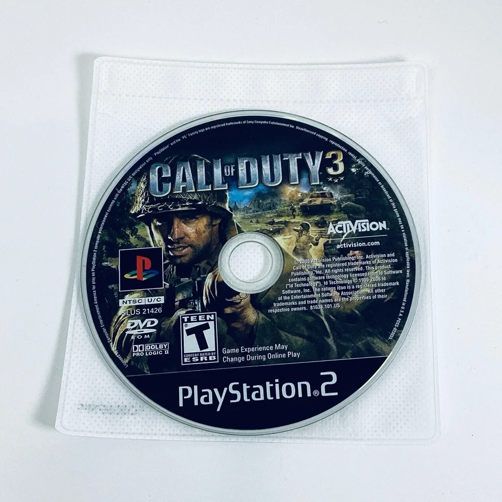 🌺 PlayStation 2 -  Call of Duty 3 - Picture 3 of 4